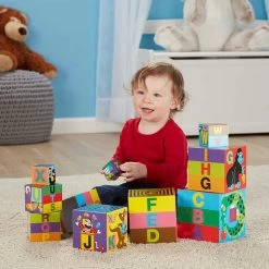 Melissa & Doug Alphabet Nesting & Stacking Blocks * -Toy Specialty Store MND02782 4 f8097c77 2e98 4685 aab1 0dc5effd1ad0