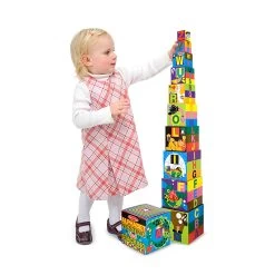 Melissa & Doug Alphabet Nesting & Stacking Blocks * -Toy Specialty Store MND02782 6