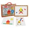 Melissa & Doug Magnetic Pattern Block Kit -Toy Specialty Store MND3590