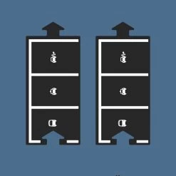 Rubber Road Parking Extension Set 2pc *