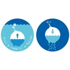 Plui Rainball Bath Toy - Blue -Toy Specialty Store PluiA04