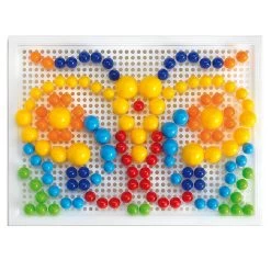 Quercetti Fanta Colour Small Portable Peg Board -Toy Specialty Store QI 0920FCPortableSmall3