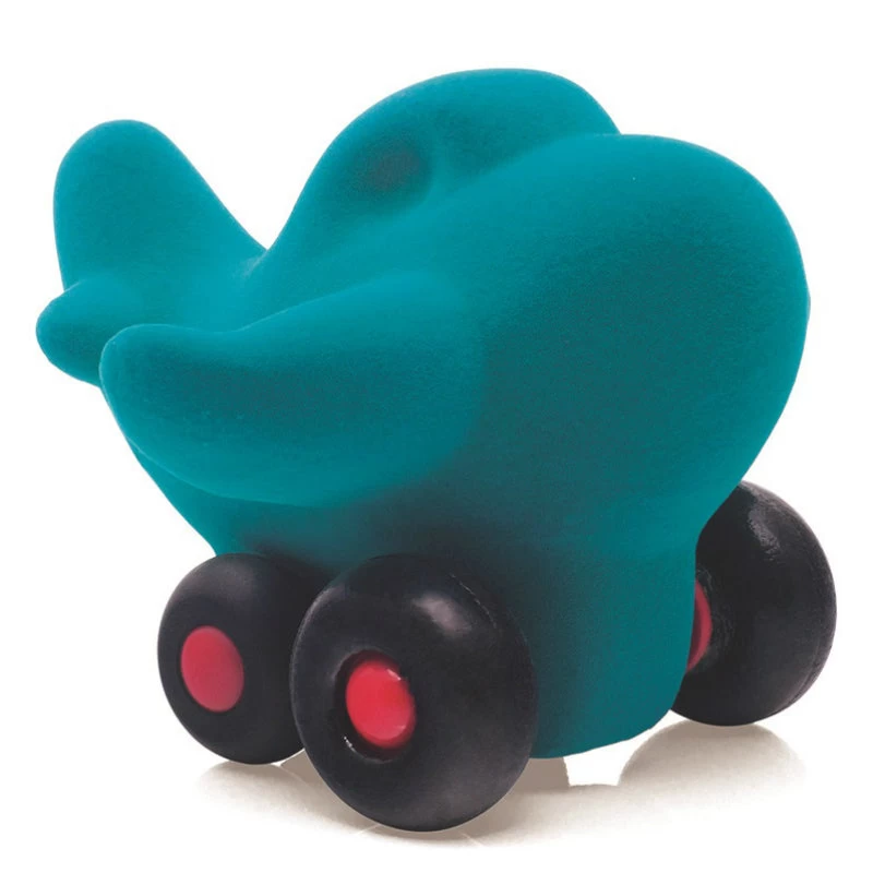 Little Rubber Plane Turquoise 3 Little Rubber Plane Turquoise
