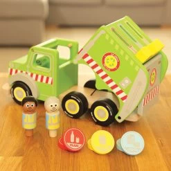 Recycling Ronnie Wooden Truck -Toy Specialty Store Recycling Ronnie 3