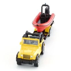Siku Jeep With Boat -Toy Specialty Store SI1658 4