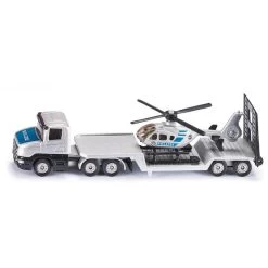 Siku Low Loader With Police Helicopter