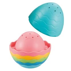 Tiger Tribe Stack & Pour Bath Egg -Toy Specialty Store StackandPour BathEgg contentsHR 61520