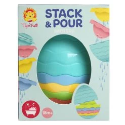 Tiger Tribe Stack & Pour Bath Egg -Toy Specialty Store StackandPourBathEgg Front HR