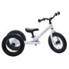 White Vintage 2 In 1 Metal Trybike With Black Tyres -Toy Specialty Store TB4007 HERO