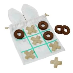 Tender Leaf Toys Tic Tac Toe Game With Bunny Bag -Toy Specialty Store TEN08411 04