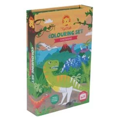 Tiger Tribe Colouring Set Dinosaurs