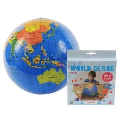 Tiger Tribe Inflatable World Globe 30cm -Toy Specialty Store TIG40504 4