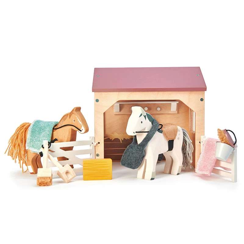 Tender Leaf Toys Horse Stables 4 Tender Leaf Toys Horse Stables - Image 2