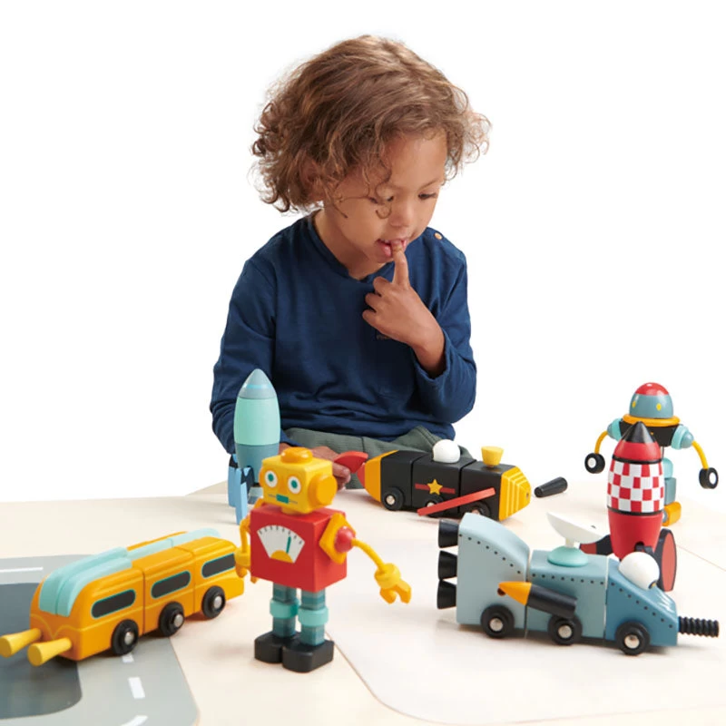 Tender Leaf Toys Space Racer Vehicles 4 Tender Leaf Toys Space Racer Vehicles - Image 2