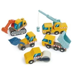 Tender Leaf Toys Construction Vehicle Set