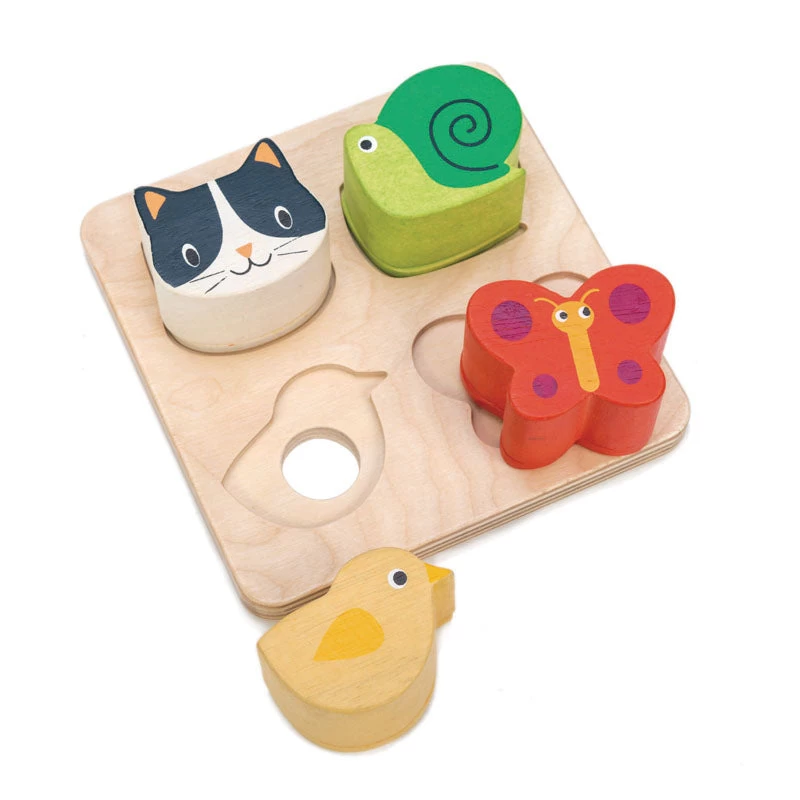Tender Leaf Toys Touch Animal Sensory Tray 4 Tender Leaf Toys Touch Animal Sensory Tray - Image 2