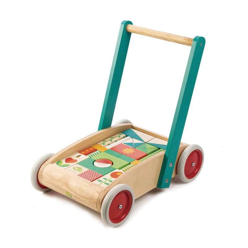 Tender Leaf Toys Wagon With Blocks 3 Tender Leaf Toys Wagon With Blocks