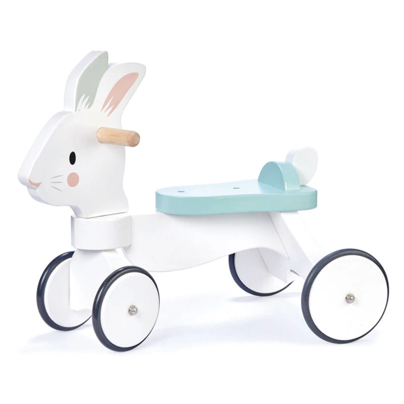 Tender Leaf Toys Running Rabbit Wooden Ride On 3 Tender Leaf Toys Running Rabbit Wooden Ride On