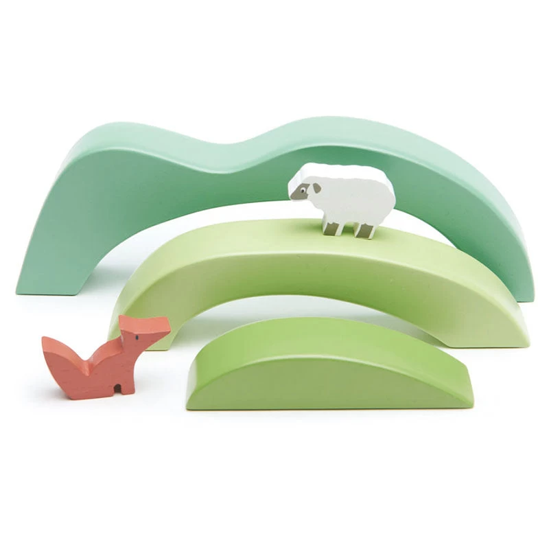 Tender Leaf Toys Green Hills View Set 3 Tender Leaf Toys Green Hills View Set