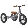 Grey Vintage 2 In 1 Metal Trybike With Black Tyres -Toy Specialty Store TRY06144 6