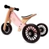 Kinderfeets Tiny Tot PLUS 2 In 1 Balance Bike & Trike - Rose Pink 2 Kinderfeets Tiny Tot PLUS 2 In 1 Balance Bike & Trike - Rose Pink -Toy Specialty Store TT03603 2