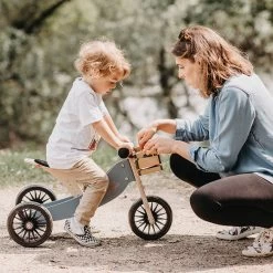 Kinderfeets Tiny Tot PLUS 2 In 1 Balance Bike & Trike - Slate Blue -Toy Specialty Store TinyTotPlus OneDayStudio 136