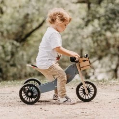Kinderfeets Tiny Tot PLUS 2 In 1 Balance Bike & Trike - Slate Blue -Toy Specialty Store TinyTotPlus OneDayStudio 138