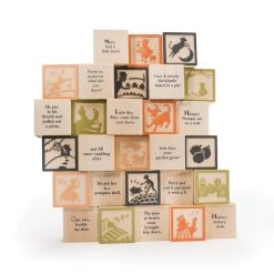 Nursery Rhyme Wooden Blocks