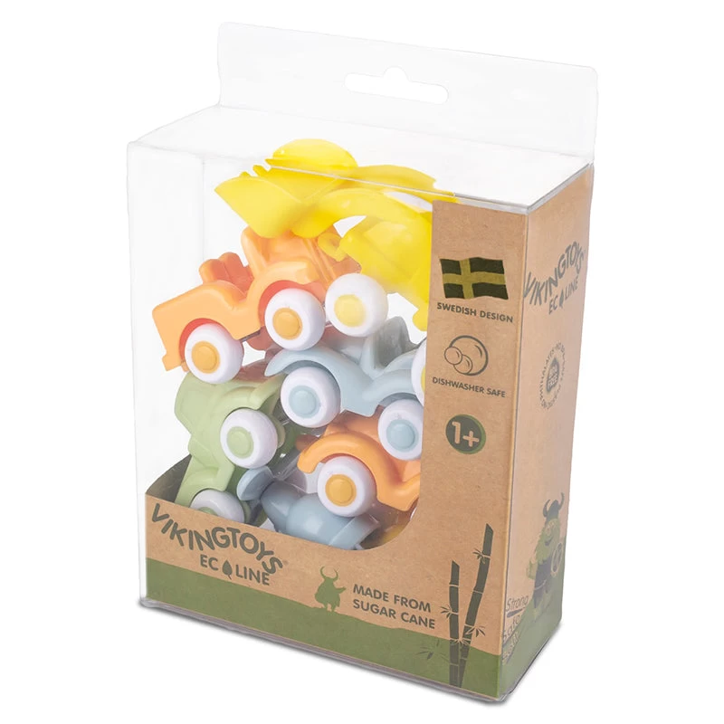Viking Toys Eco Mini Chubbies Vehicles Set 7pc 3 Viking Toys Eco Mini Chubbies Vehicles Set 7pc