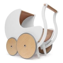 Kinderfeets Walker Pram - White -Toy Specialty Store Walker Pram White 4