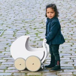 Kinderfeets Walker Pram - White -Toy Specialty Store Walker Pram White 6