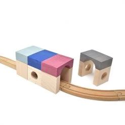 Tunnel Blocks - Tetuan Double * -Toy Specialty Store Wooden Tunnel set Tetuan Lubulona scaled 1
