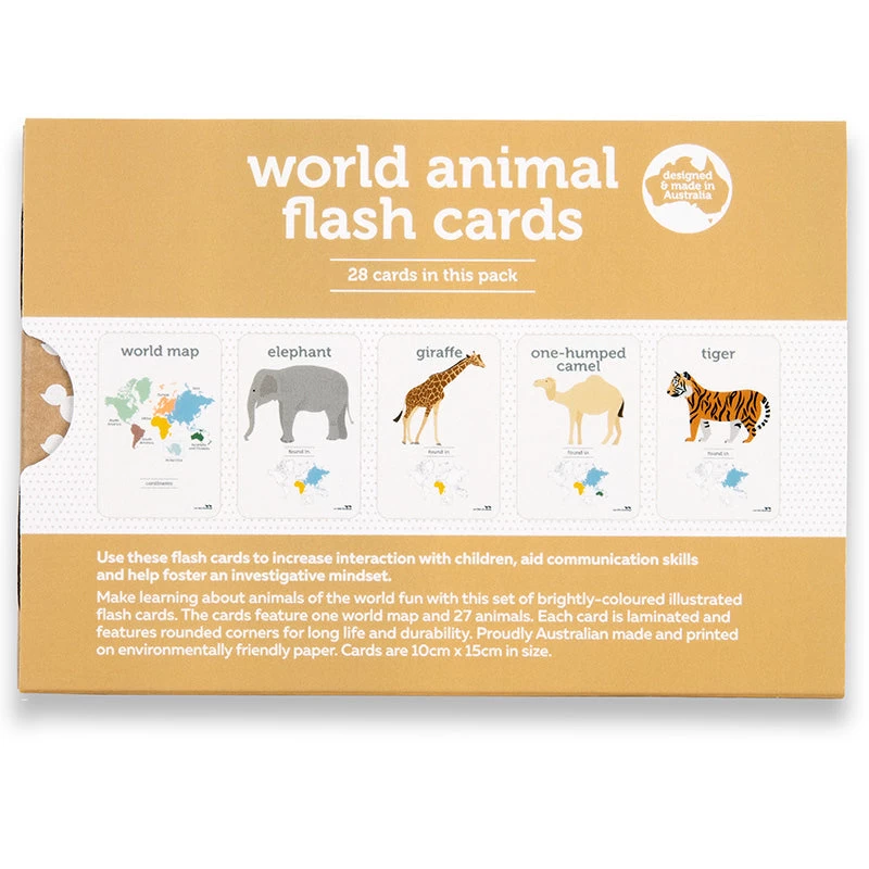 World Animal Flash Cards 4 World Animal Flash Cards - Image 2