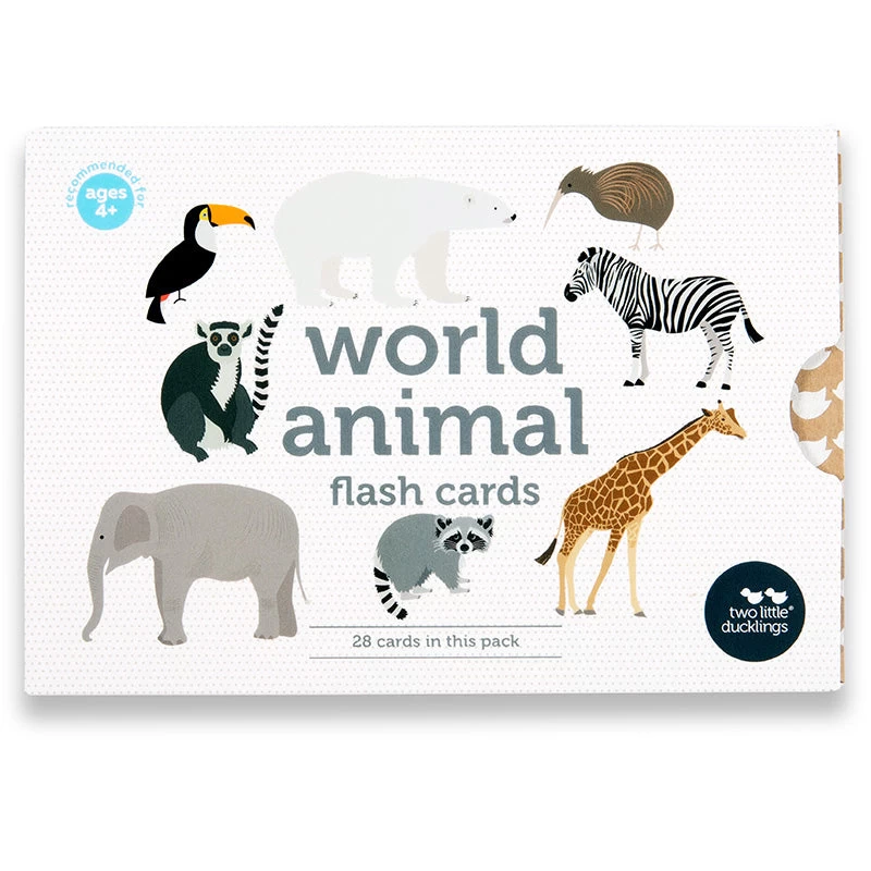 World Animal Flash Cards 3 World Animal Flash Cards