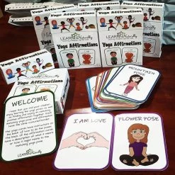 Yoga Affirmations Card Set 7 Yoga Affirmations Card Set -Toy Specialty Store YogaAffirmationsCards