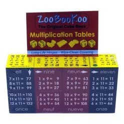 Cube Book Multiplication Tables