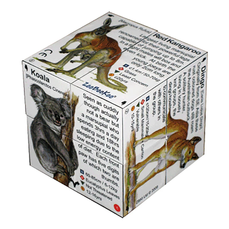 Cube Book Australian Animals 3 Cube Book Australian Animals