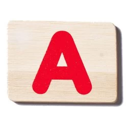 EverEarth Name Train Letter - A