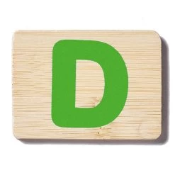 EverEarth Name Train Letter - D