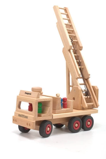 Wooden Fire Engine 4 Wooden Fire Engine - Image 2