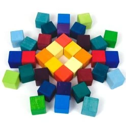 Small Stepped Pyramid -Toy Specialty Store grimms building set pyramid blocks small 3