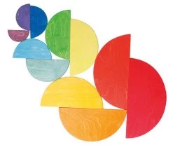 Semi Circles Rainbow -Toy Specialty Store grimms semicircle 4