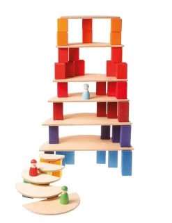 Semi Circles Natural 16 Semi Circles Natural -Toy Specialty Store grimms semicircle natural 3