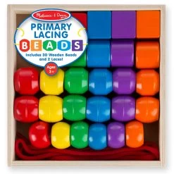 Melissa & Doug Primary Lacing Beads
