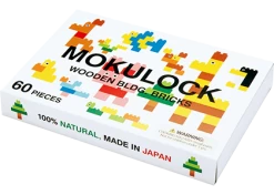 Kodomo Wooden Building Bricks 60pc Set -Toy Specialty Store mokulock kodomo 60pcs