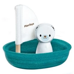 Plantoys Sailing Boat - Polar Bear