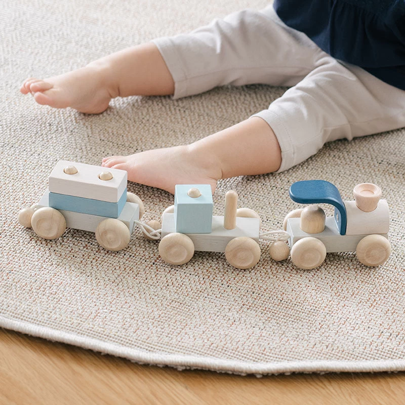 Plantoys Stacking Train Trio * 7 Plantoys Stacking Train Trio * - Image 5