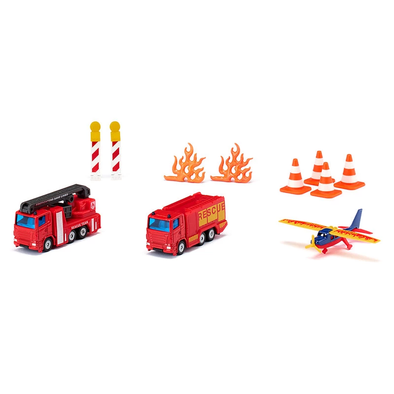 Siku Fire Brigade Gift Set 3 Siku Fire Brigade Gift Set