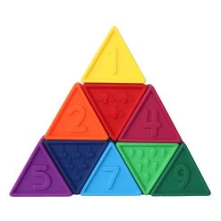 Triblox Triangle Blocks -Toy Specialty Store triblox rainbow bright jellystone designscopy