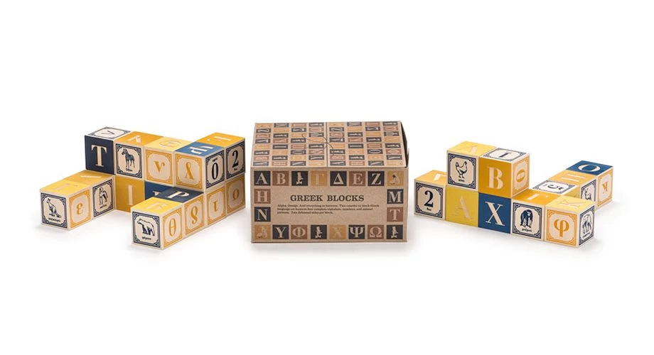Greek Alphabet Wooden Blocks 5 Greek Alphabet Wooden Blocks - Image 3